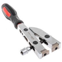 Alicate para grampos de eixo com chave 3/8