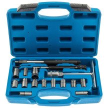 Escariador para asientos de inyectores 17 Pcs