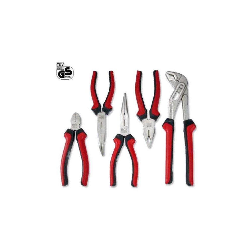 Conjunto de alicates TUV/GS de 5 peças