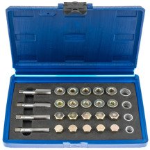 Juego 64 piezas de reparación de tapón de cárter