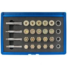 Juego 64 piezas de reparación de tapón de cárter