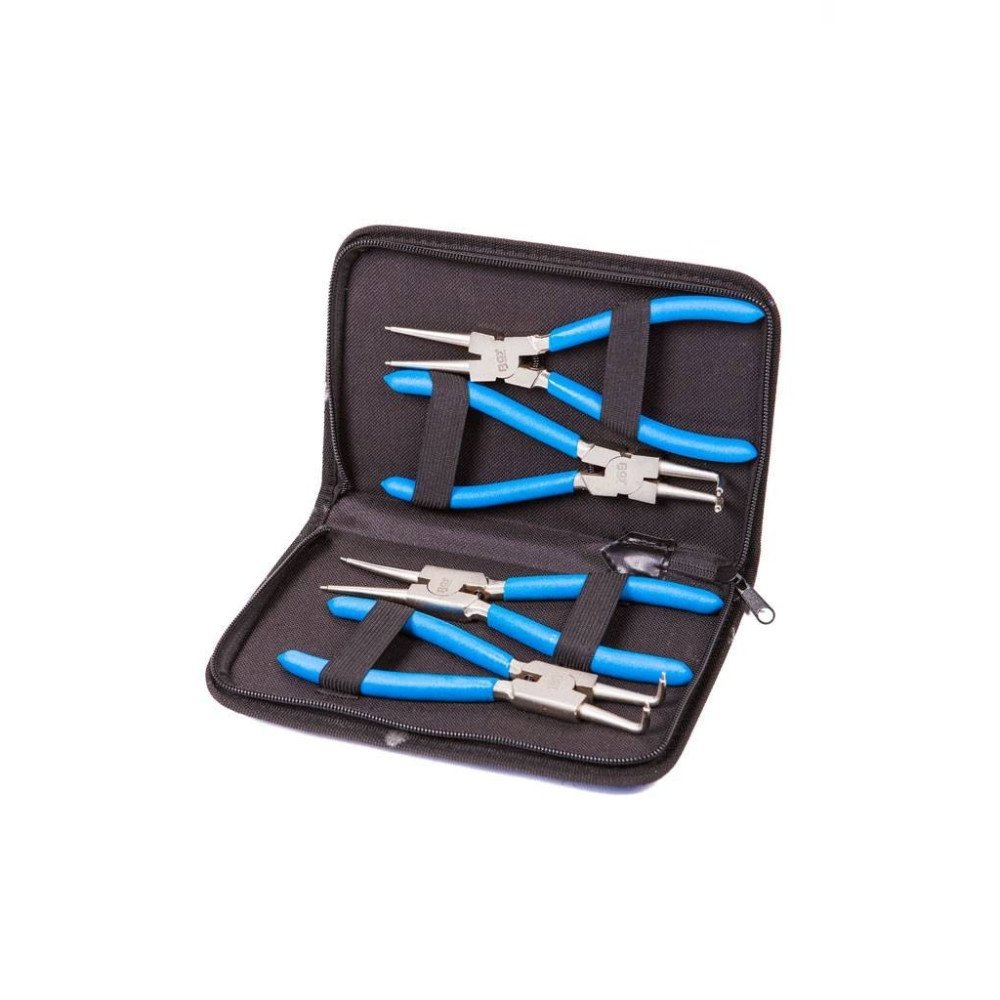 Conjunto de 4 peças de alicate de anel de retenção, 175 mm Conjunto de 4 peças de alicate de anel de retenção, 175 mm