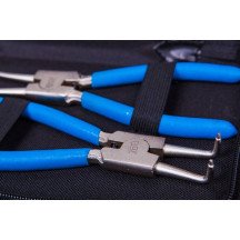 Conjunto de 4 peças de alicate de anel de retenção, 175 mm