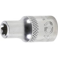 Chave de vidro 1/4 curto T-Star (Torx) E6