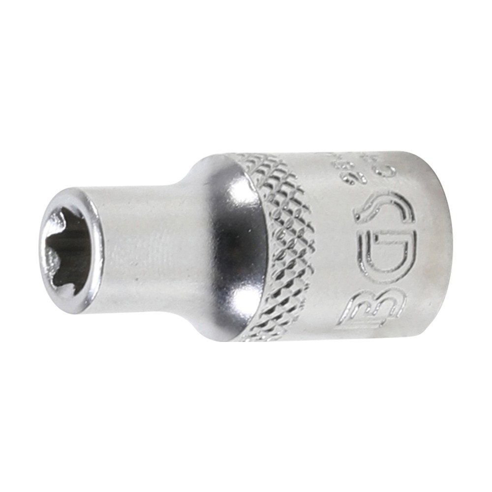 Chave de vidro 1/4 curto T-Star (Torx) E6 Chave de vidro 1/4 curto T-Star (Torx) E6