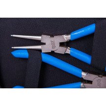 Conjunto de 4 peças de alicate de anel de retenção, 175 mm