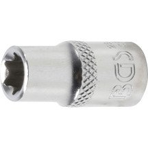 Chave de soquete 1/4 curto T-Star (Torx) E8