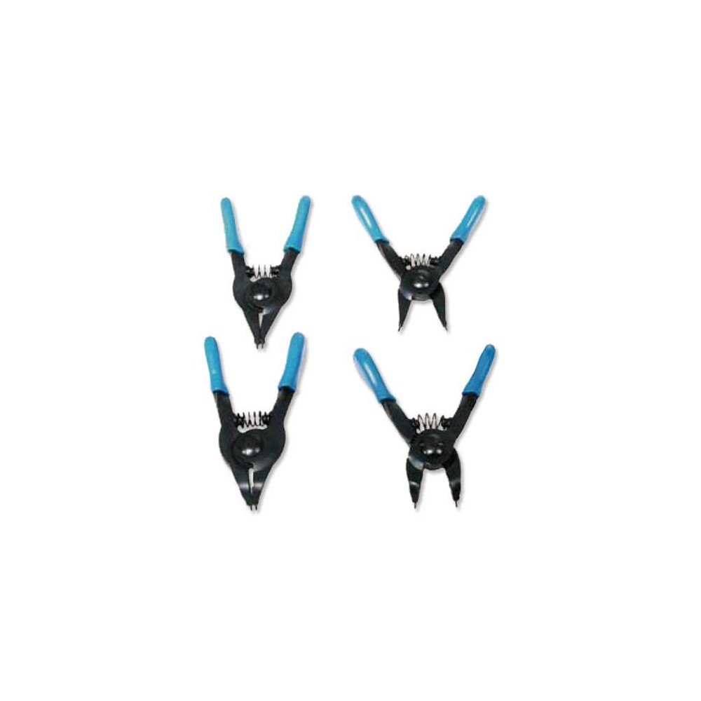 Conjunto de 4 alicates de anel de retenção