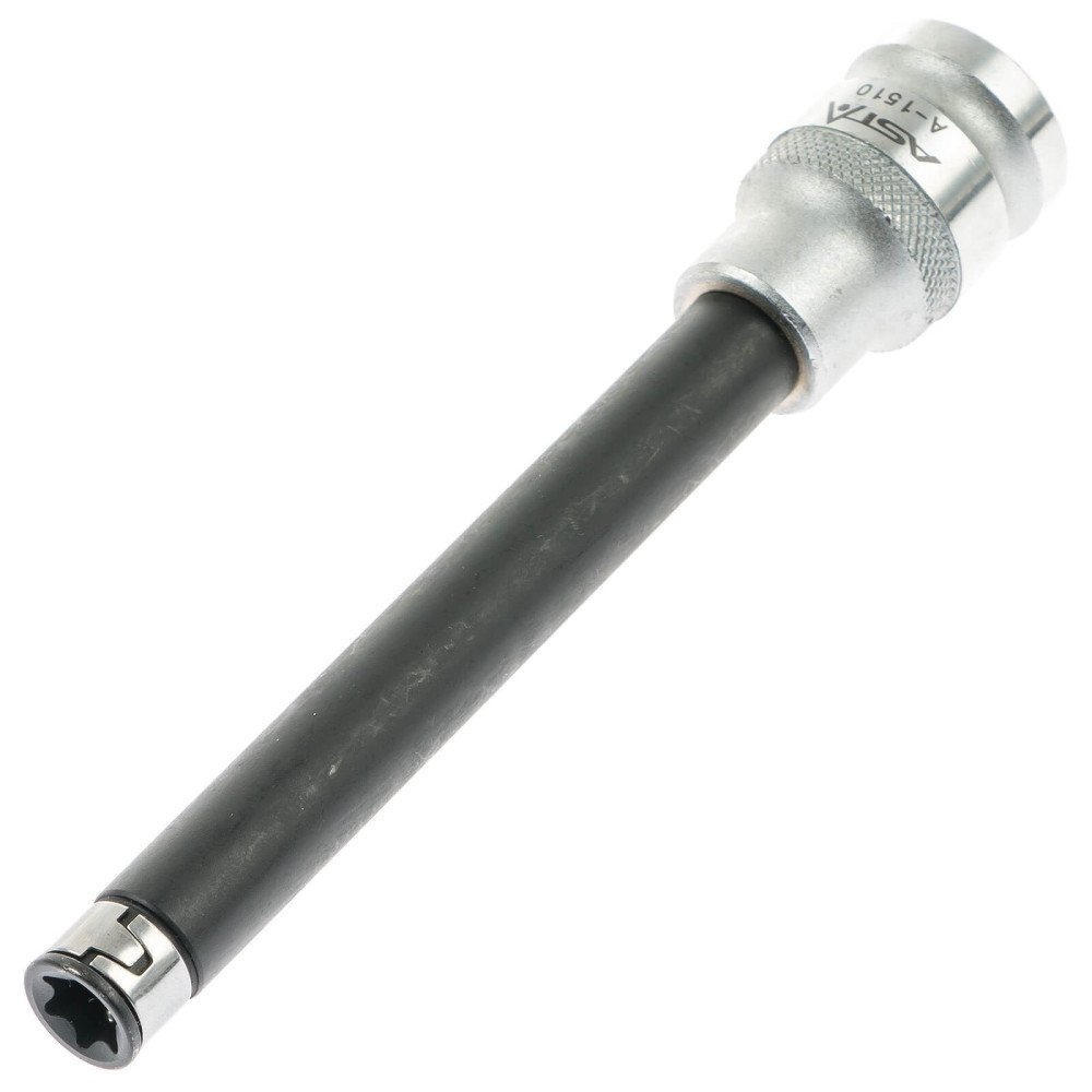 Chave de soquete Torx 1/2 E10 140mm. (CABEÇOS DE CILINDRO ESPECIAIS) Chave de soquete Torx 1/2 E10 140mm. (CABEÇOS DE CILINDRO ESPECIAIS)