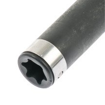 Chave de soquete Torx 1/2 E16 140mm. (CABEÇOS DE CILINDRO ESPECIAIS)