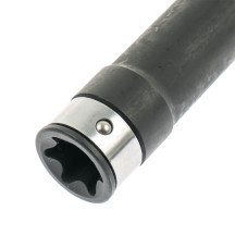 Chave de soquete Torx 1/2 E18 140mm. (CABEÇOS DE CILINDRO ESPECIAIS)