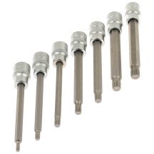 Conjunto de 7 soquetes XZN 3/8