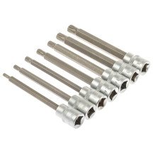 Conjunto de 7 soquetes XZN 3/8