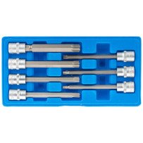 Juego 7 vasos puntas Torx 3/8