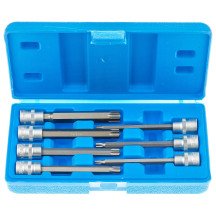 Juego 7 vasos puntas Torx 3/8