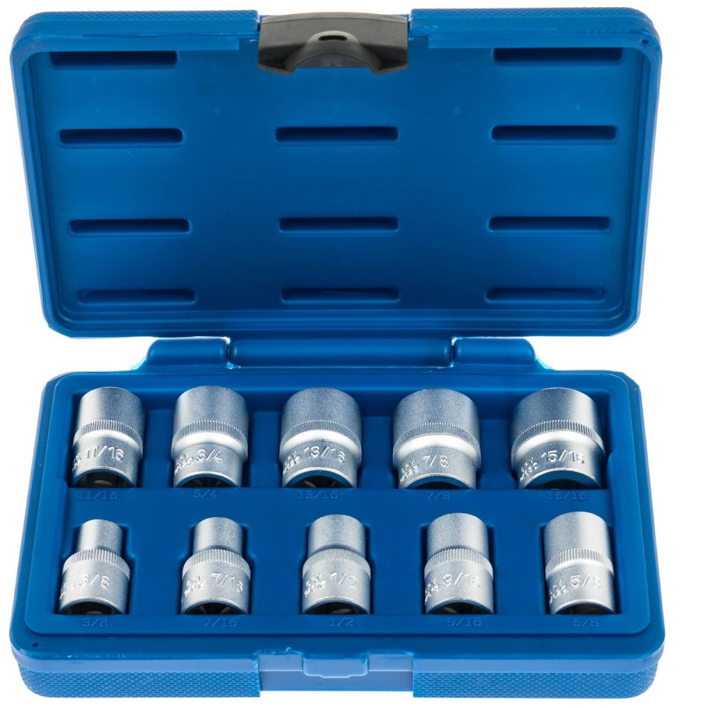 Jogo 10 Teclas de óculos em polegadas 1/2