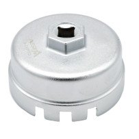 Chave de filtro de óleo para Toyota e Lexus 4 cilindros, 64,5 mm x 14 pontos