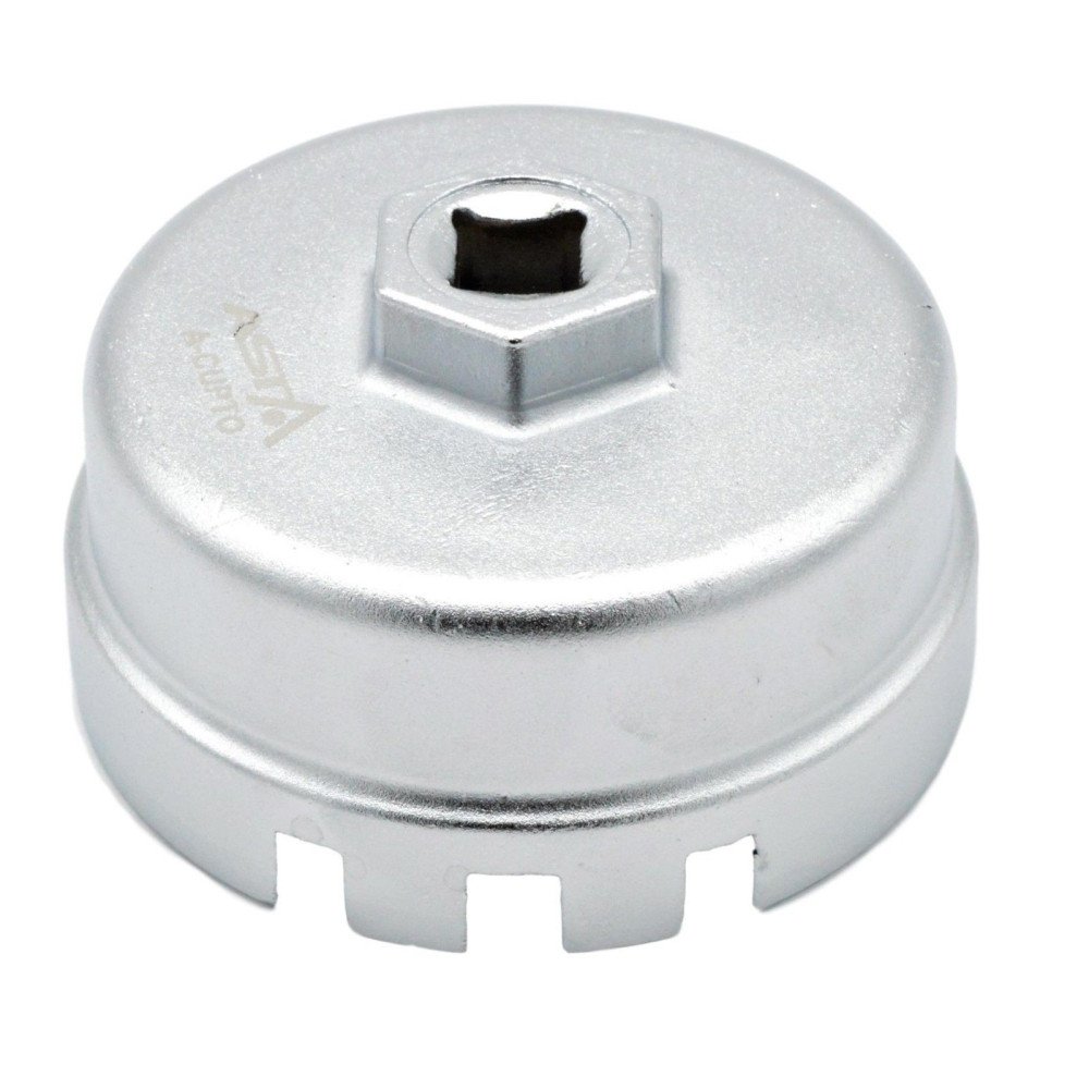 Chave para filtro de óleo para Toyota e Lexus 4 cilindros 64,5 mm x 14 pontas Chave para filtro de óleo para Toyota e Lexus 4 cilindros 64,5 mm x 14 pontas