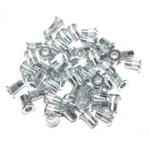 PORCA DE REBITE DE AÇO M5 50 PEÇAS