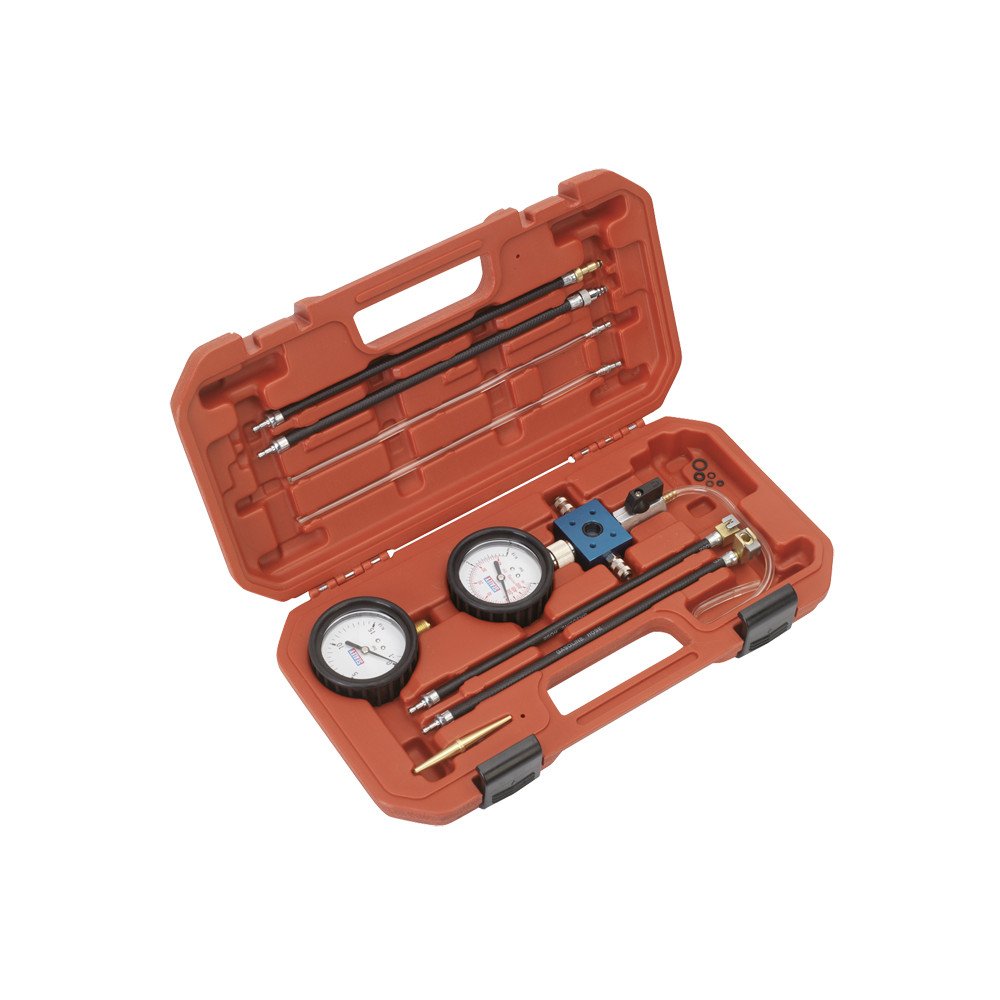 Testador de pressão de retorno do injetor