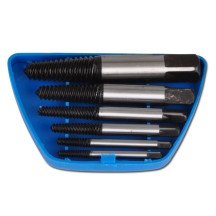 Conjunto de 6 peças para extração de parafusos
