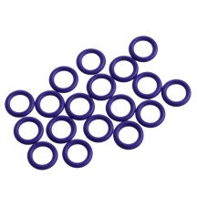 Surtido 270 PCS de tóricas, aire acondicionado HNBR (violetas)