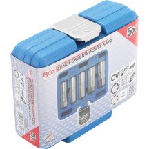 Conjunto de óculos hexagonais 1/2 14 - 21 mm 5 peças
