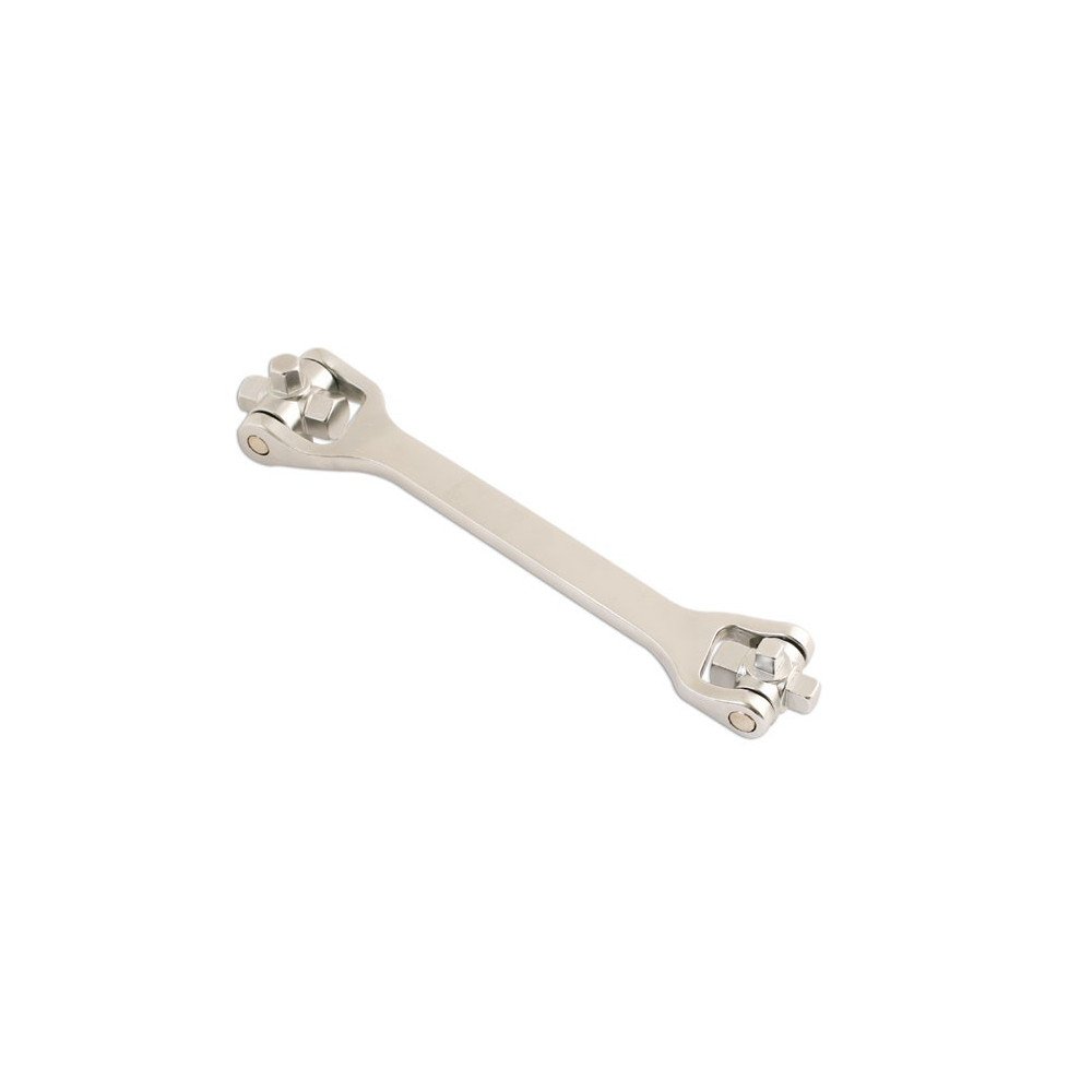 Llave para tapones de carter con 8 medidas Llave para tapones de carter con 8 medidas