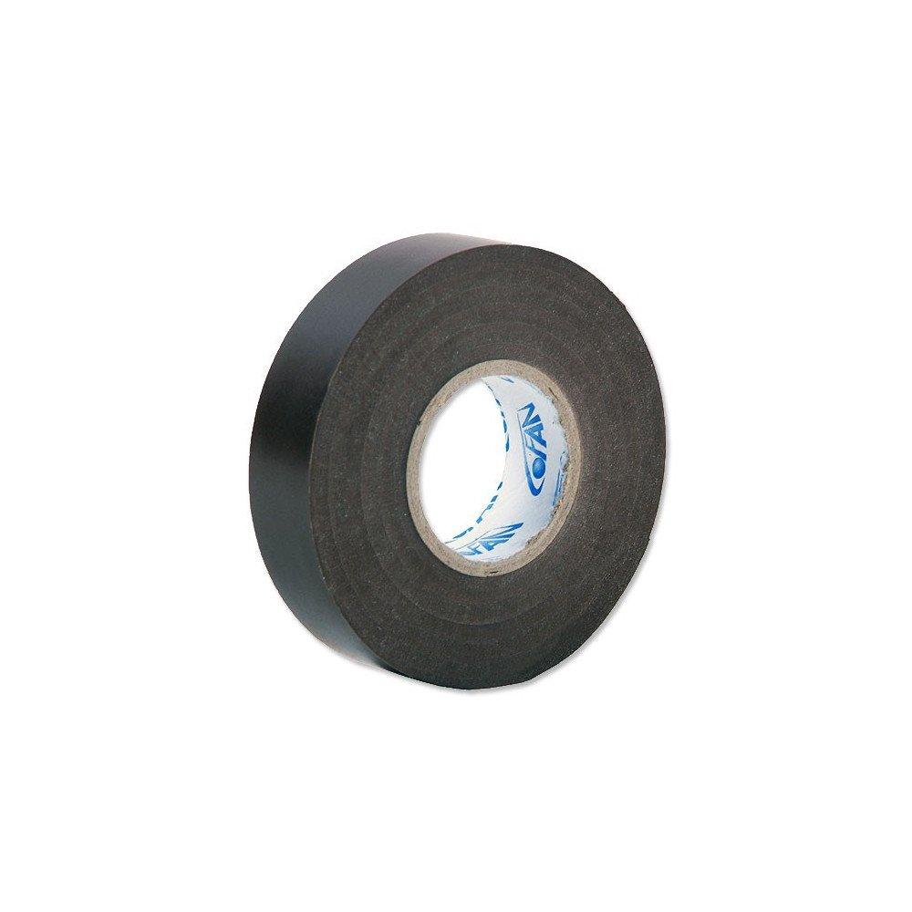 Fita isolante de PVC preto 20m x 19mm Fita isolante de PVC preto 20m x 19mm