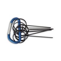 Conjunto de 6 pinos de travamento para tensor de polia automático