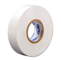 Fita isolante de PVC branco 20m x 19mm