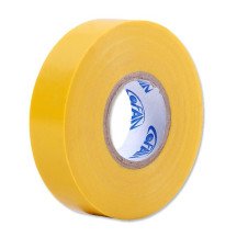 Fita de isolamento PVC amarelo 20m x 19mm