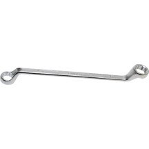 Llave de estrella doble, acodada 25 x 28 mm