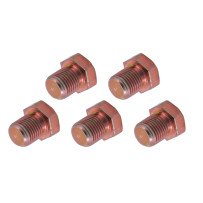 Juego de 5 tapones y arandelas de cárter M13 x 1,25 mm