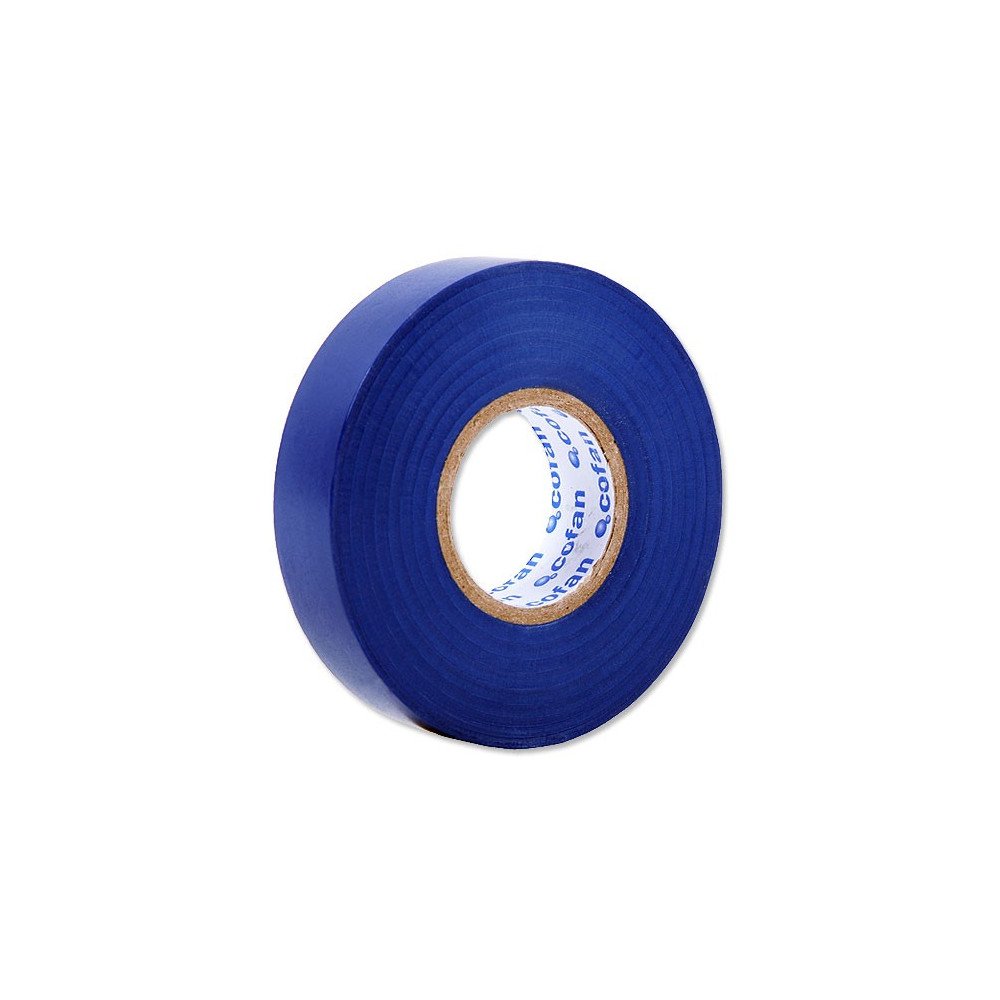 PVC isolado Fita azul 20m x 19mm PVC isolado Fita azul 20m x 19mm