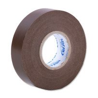 Cinta Aislante Marrón de PVC 20m x 19mm