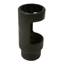 Vaso para inyectores y sondas lambda, entrada 12,5 mm (1/2) 27 mm 12 caras, ventana