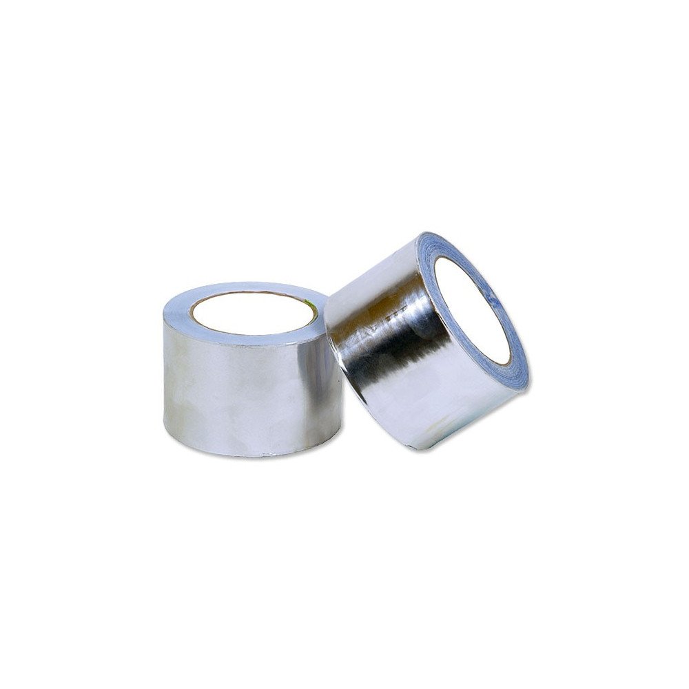 Fita de alumínio 30 Micras 75mm x 45mts Fita de alumínio 30 Micras 75mm x 45mts