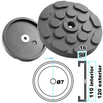 Taco De Goma Elevador  Jab, Becker, Ath, Hofmann, Herrmann, Twin Busch