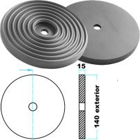Taco De Goma Elevador Werther, Oma, Tecalemit, Bradbury, Autec, Spanesi