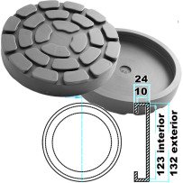 Almofada de borracha para elevador Ravaglioli