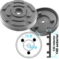 Taco De Goma Elevador  Omcn, Rogen 140mm Exterior