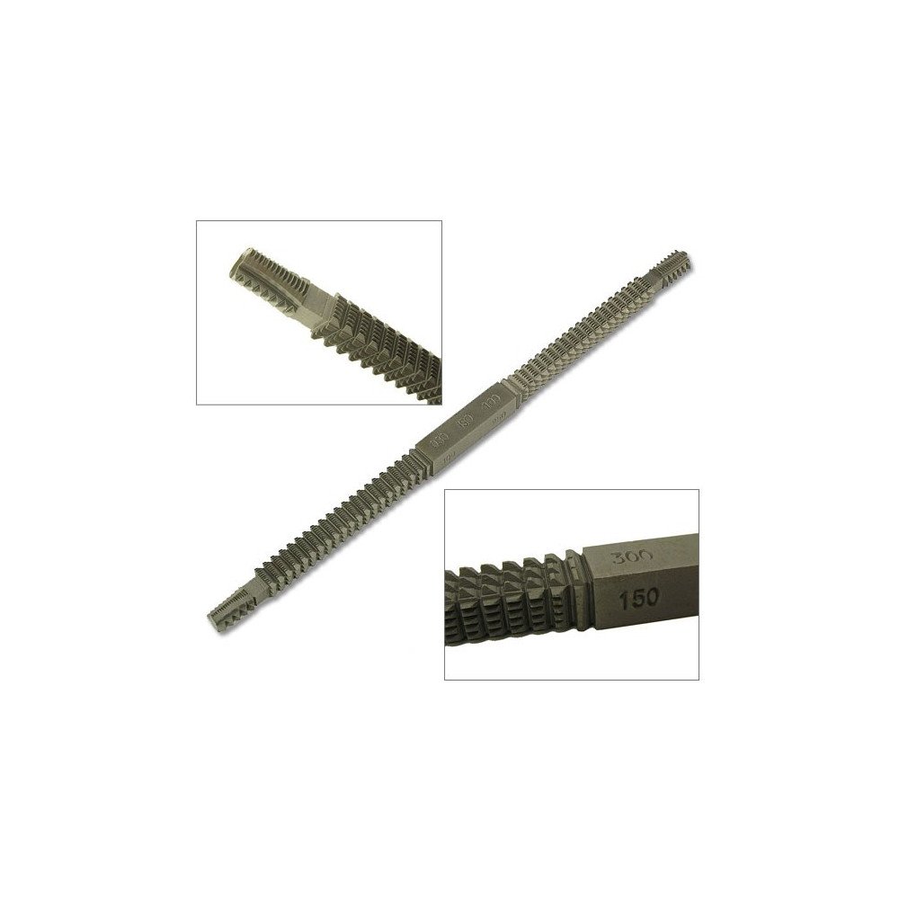 Lima para limpar Roscas Métricas Exterior e Interiores