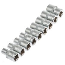 Jogo 9 copos 1/2 Torx curto