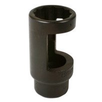 Vaso para inyectores y sondas lambda, entrada 12,5 mm (1/2) 28 mm 12 caras, ventana 28 mm