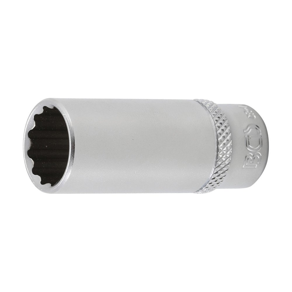 Chave de soquete longa de 1/4, 12 pontas 13 mm Chave de soquete longa de 1/4, 12 pontas 13 mm