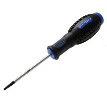 Chave de fenda de cabeça chata 5 x 75 mm. com hexágono.