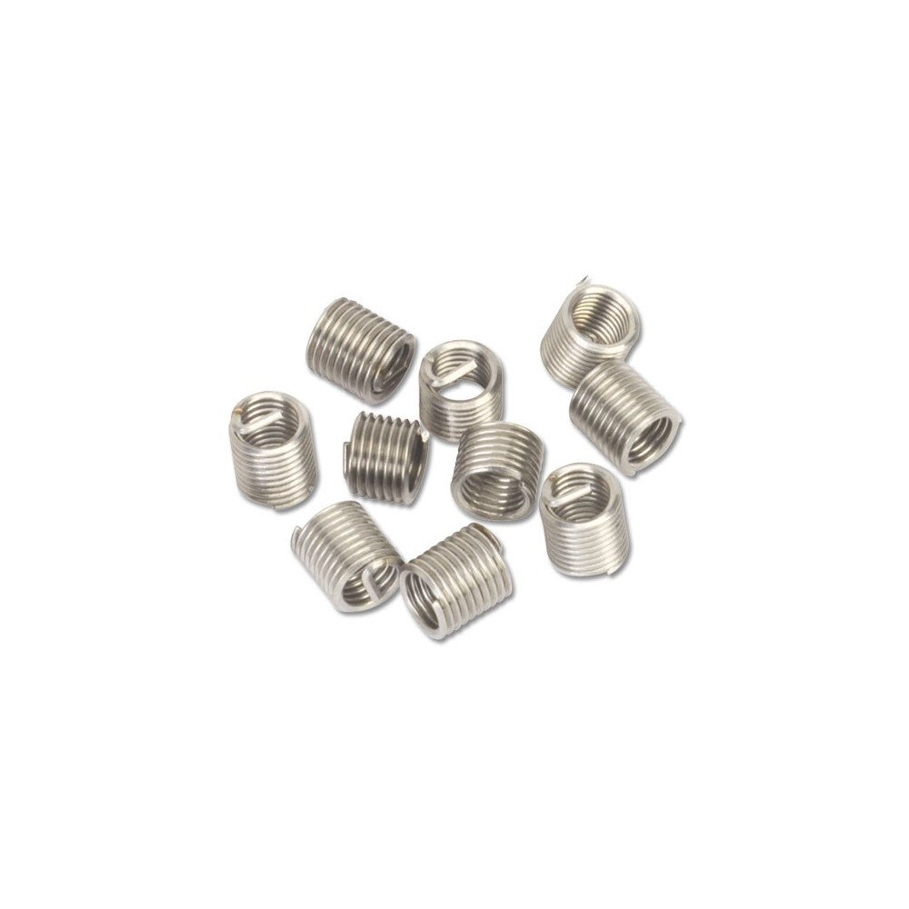 Peças de reposição roscadas inserções Δ M6 x 1.0 mm Δ 25 peças