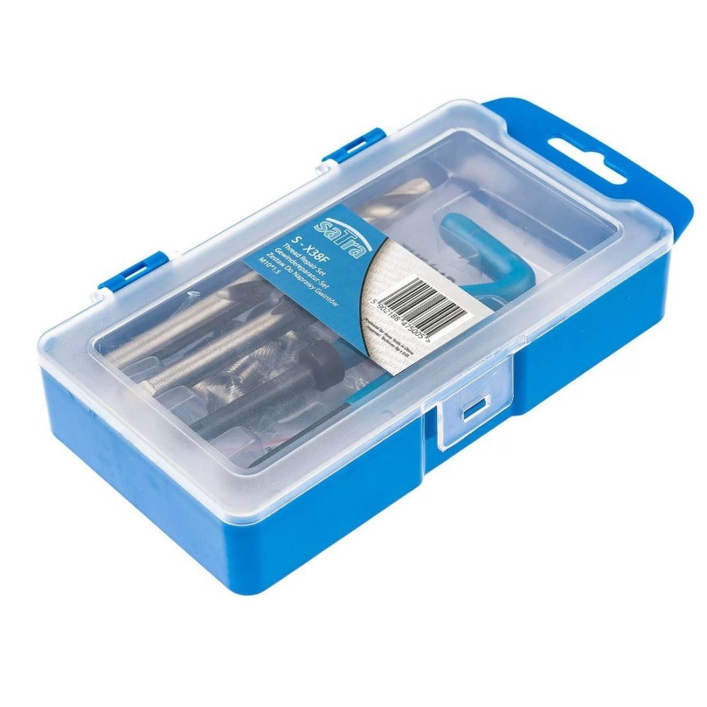 Jogo para reparar tópicos com helicoil® M10 x M1.5