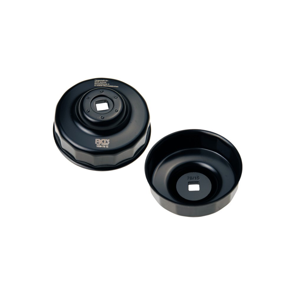 Cazolet para filtros de óleo | 15 faces | Ø 78 mm | para ford, nissan, toyota